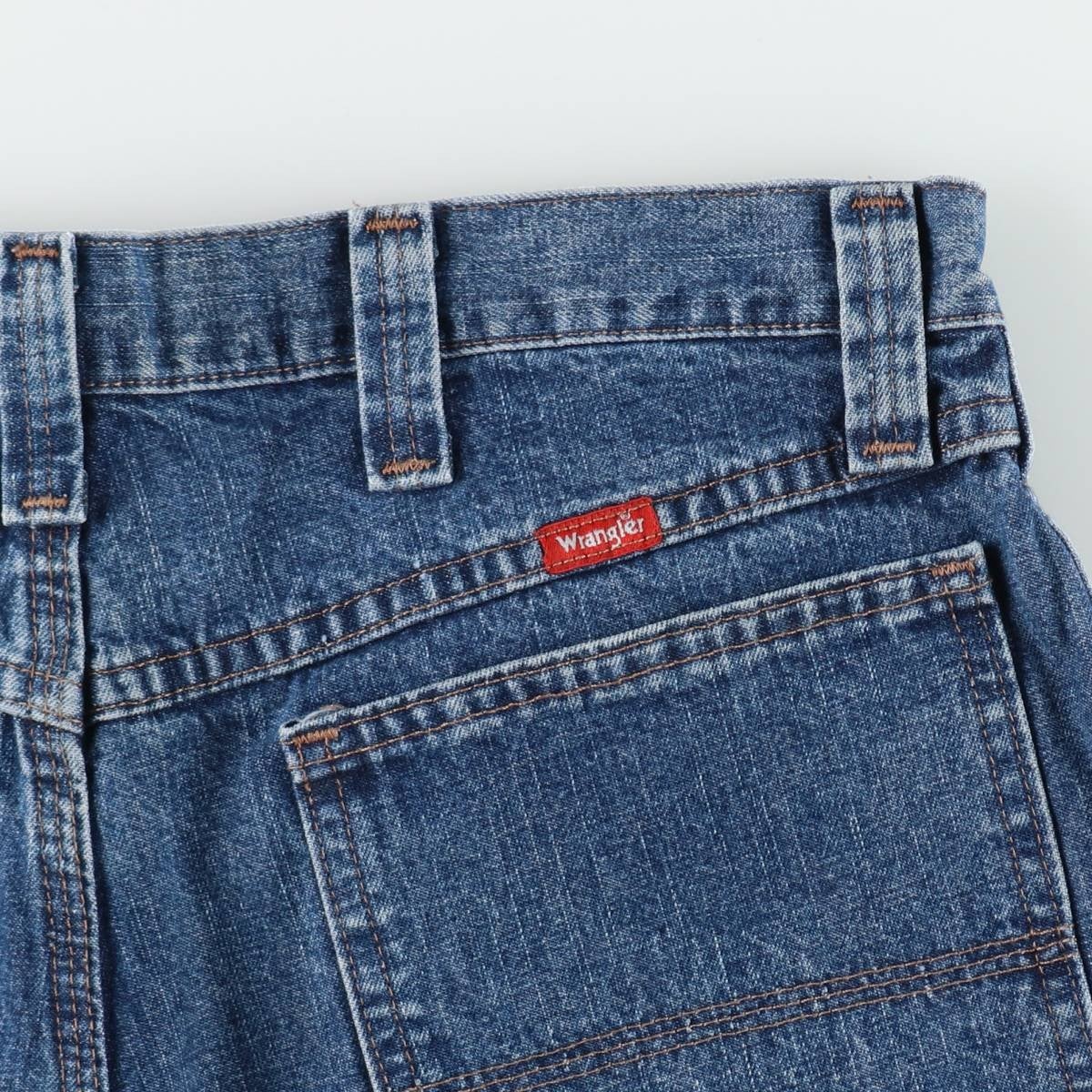 古着 ラングラー Wrangler CARPENTER デニムペインターショーツ ハーフ