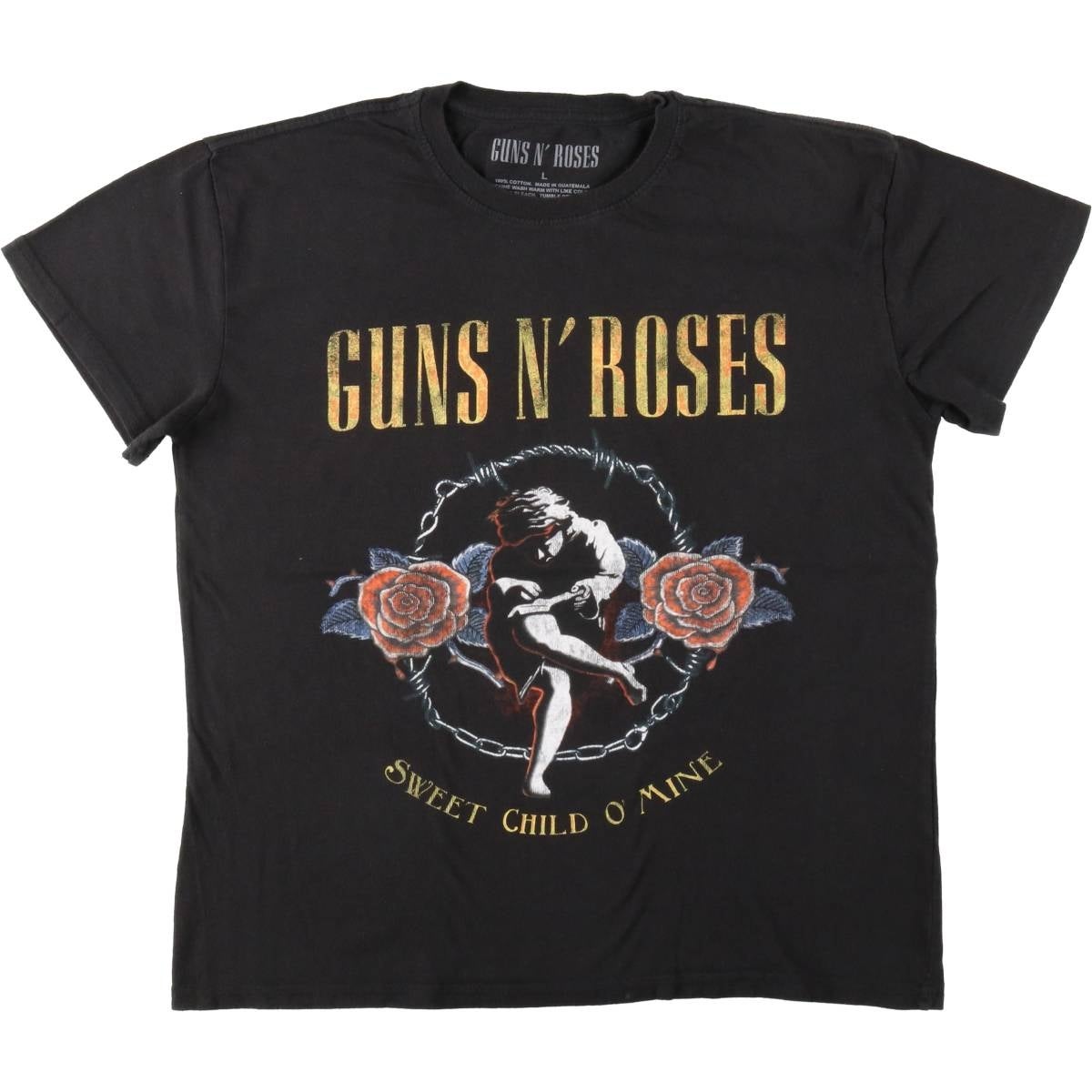 古着 Guns N Roses ガンズアンドローゼズ バンドTシャツ バンT メンズ