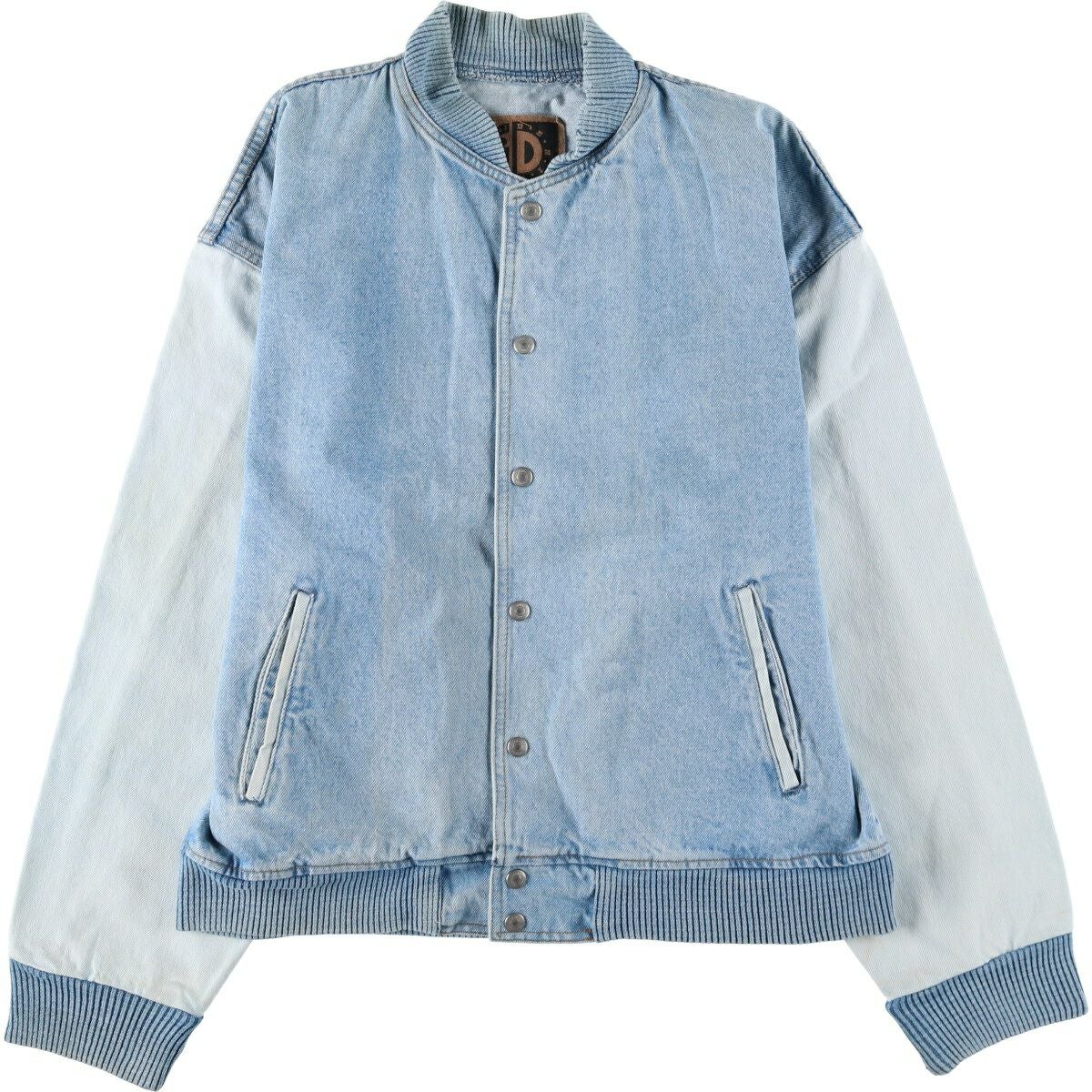 古着 90年代 International Denim バックプリント オオカミ柄 デニム