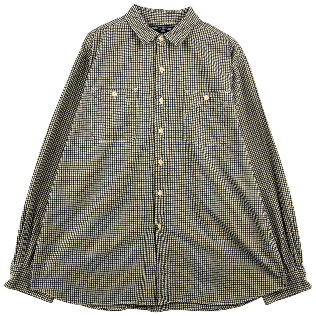 古着 90年代 ラルフローレン POLO RALPH LAUREN チェック柄 ワン