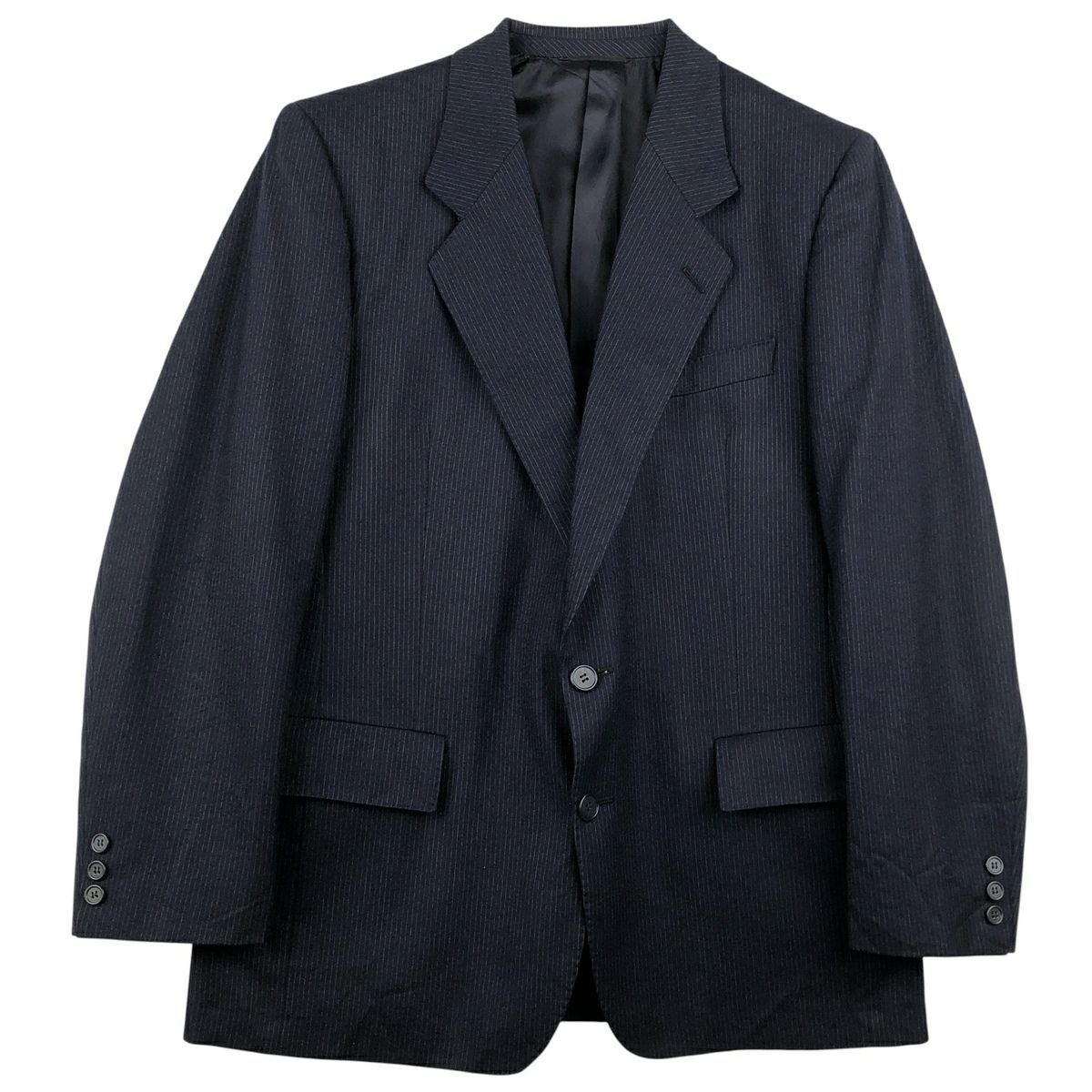 古着 ポールスチュアート Paul Stuart ストライプ柄 テーラード