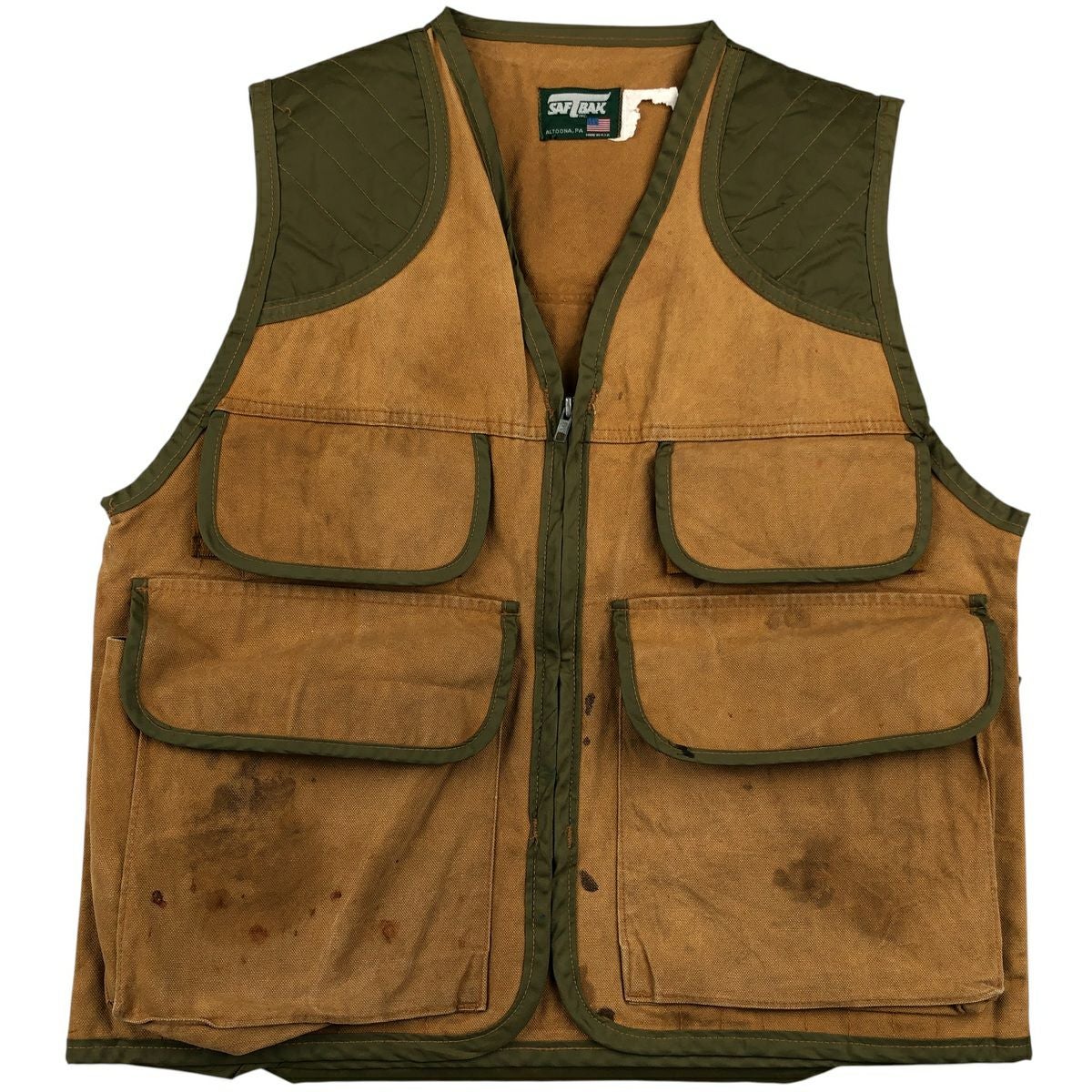 古着 90年代 フィルソン FILSON マッキーノ ベスト 前開き ウールべ