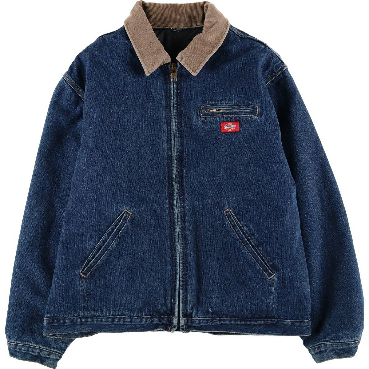 古着 ～00年代 ディッキーズ Dickies 中綿入り デニムカバーオール