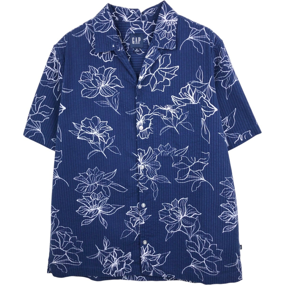 OLD GAP オールドギャップ フラワー ジャケット 総柄 花柄 L 古着 90年代 ギャップ GAP オールドギャップ 総柄 ボタニカル柄