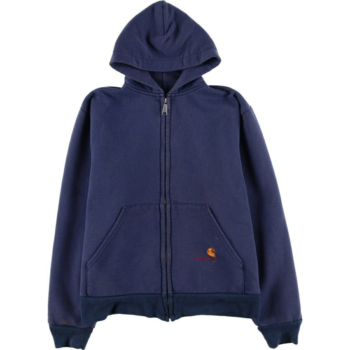 古着 90年代 カーハート Carhartt スウェットフルジップパーカー