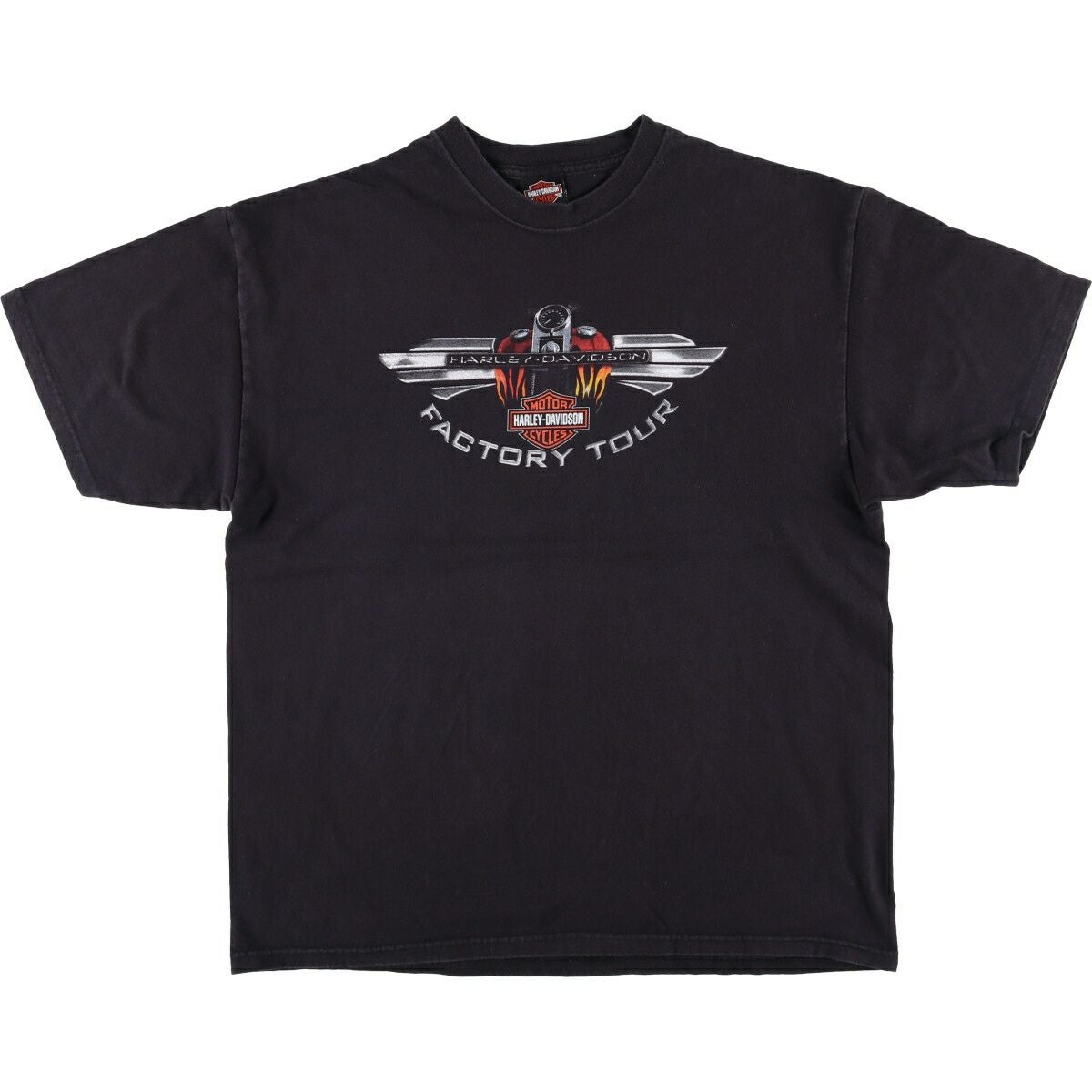 古着 00年代 ハーレーダビッドソン Harley-Davidson 鷲柄 イーグル柄