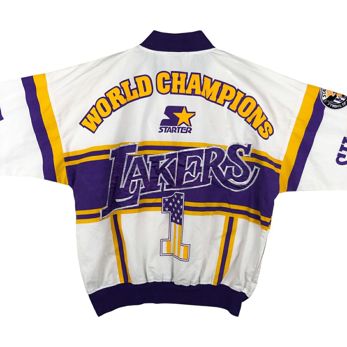 古着 90年代 スターター Starter NBA LOS ANGELES LAKERS ロサンゼルス