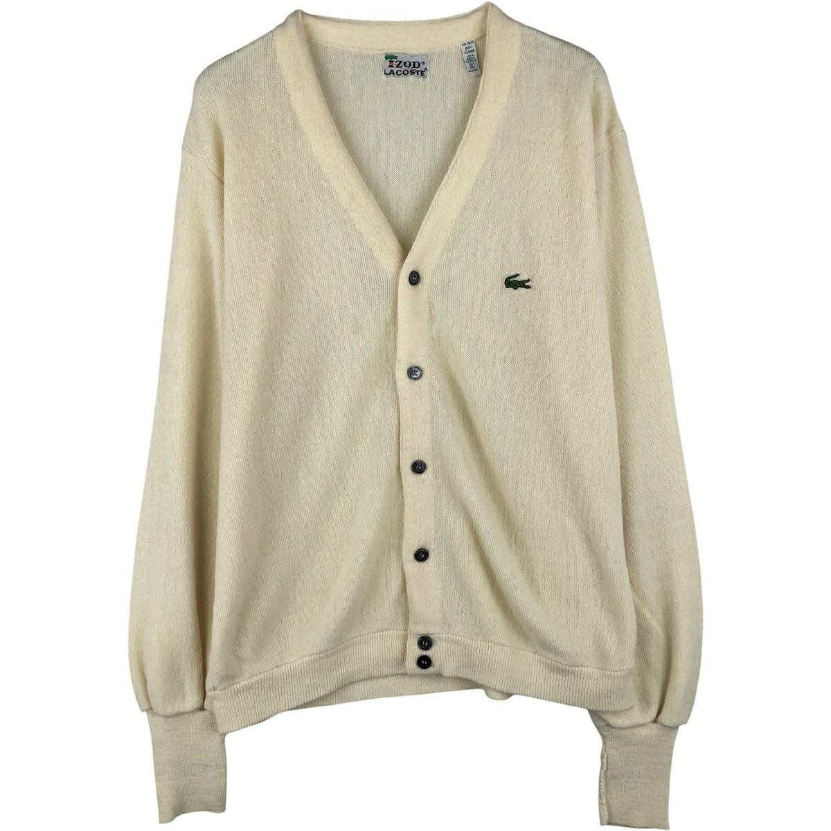 古着 80年代 ラコステ LACOSTE CHEMISE フレンチラコステ アクリル