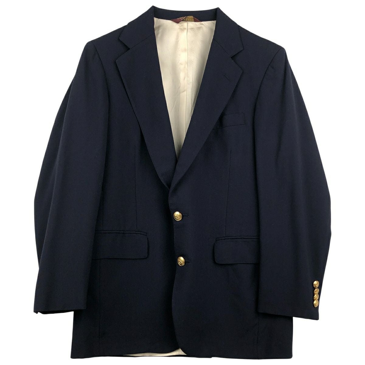 古着 ジバンシィ Givenchy MONSIEUR 紺ブレザー テーラードジャケット