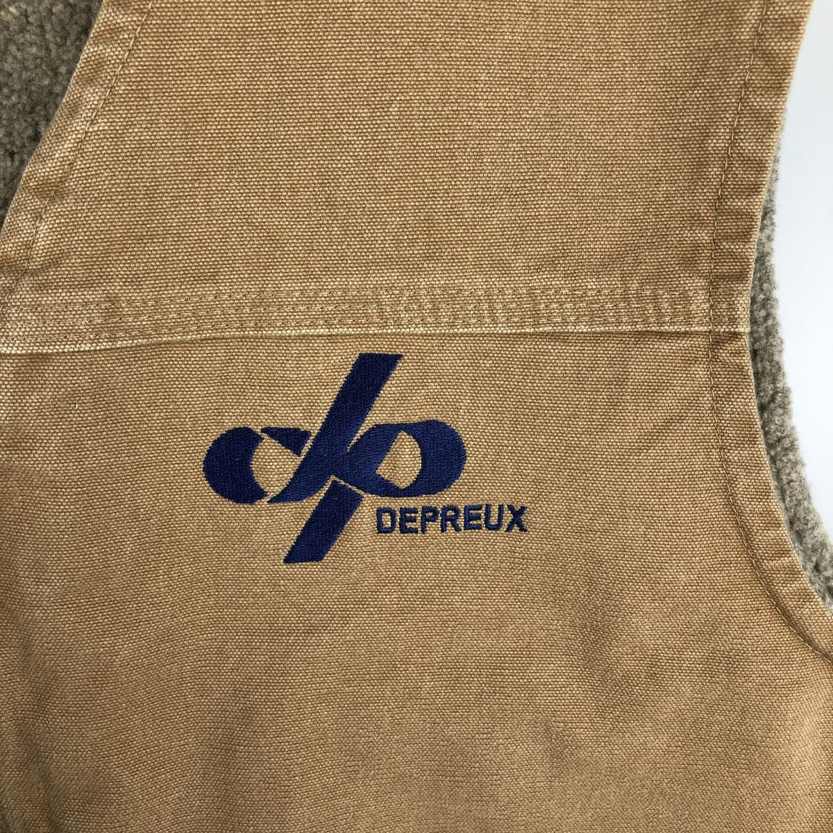 古着 00年代 カーハート Carhartt V26 DEPREUX アドバタイジング