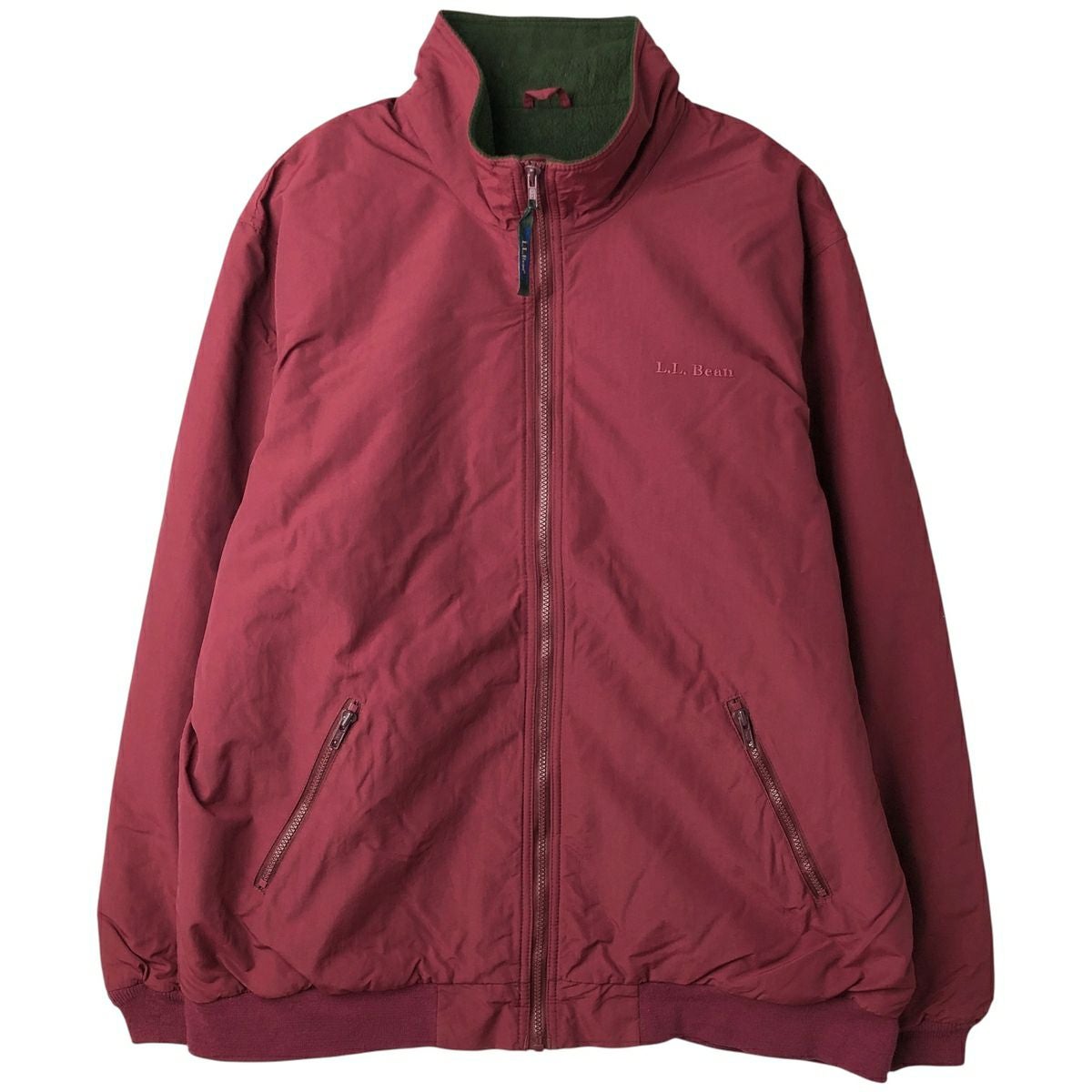 古着 80～90年代 エルエルビーン L.L.Bean Warm-up Jacket 中綿入り
