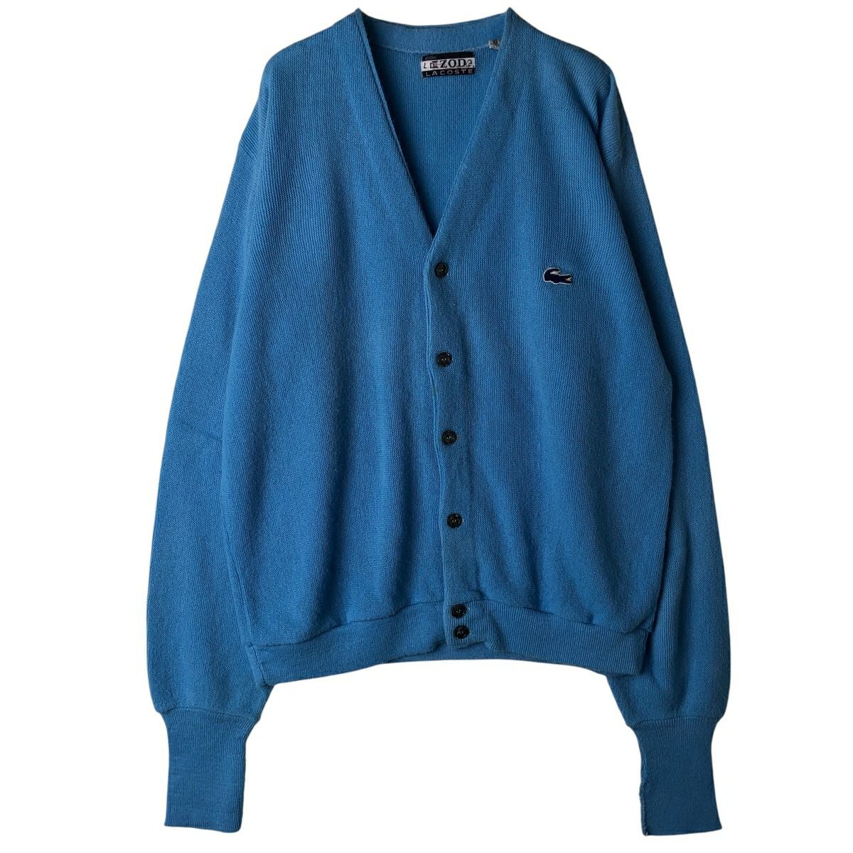 古着 70～80年代 ラコステ LACOSTE CHEMESE LACOSTE アクリルニット