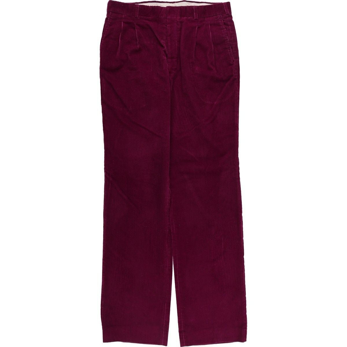 古着 90年代 ランズエンド LANDS END ツータック ウールパンツ