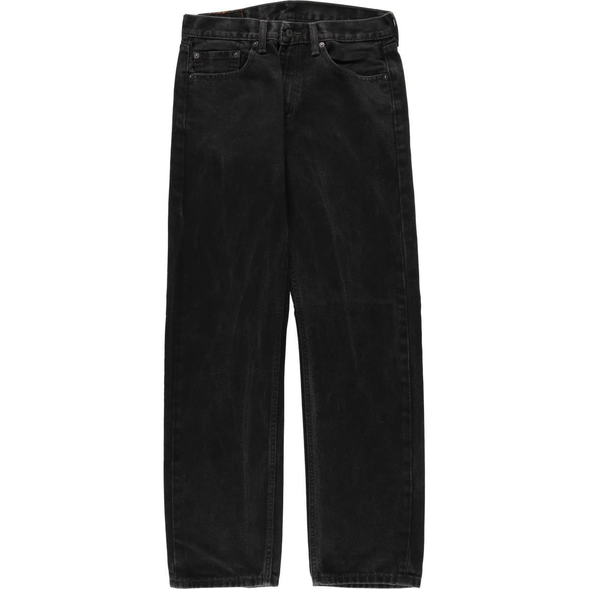 古着 リーバイス Levi's 505 ブラックデニム テーパードデニムパンツ メンズw34相当/eaa483205 古着 リーバイス Levis 505 ブラックデニム テーパードデニムパンツ