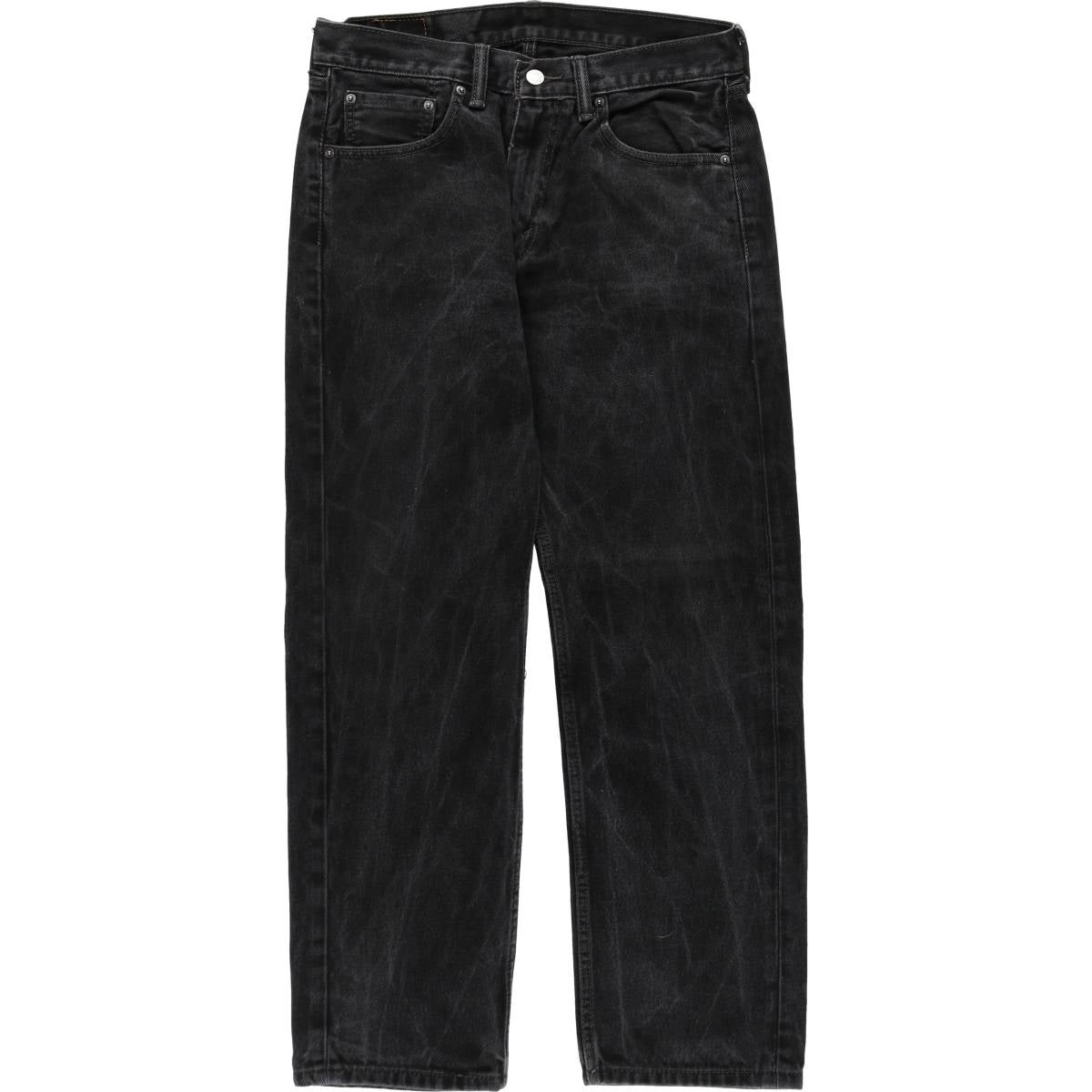 古着 リーバイス Levis 505 ブラックデニム テーパードデニムパンツ