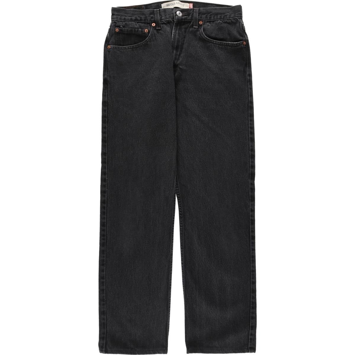 古着 00年代 リーバイス Levis 505 REGULAR FIT ブラックデニム