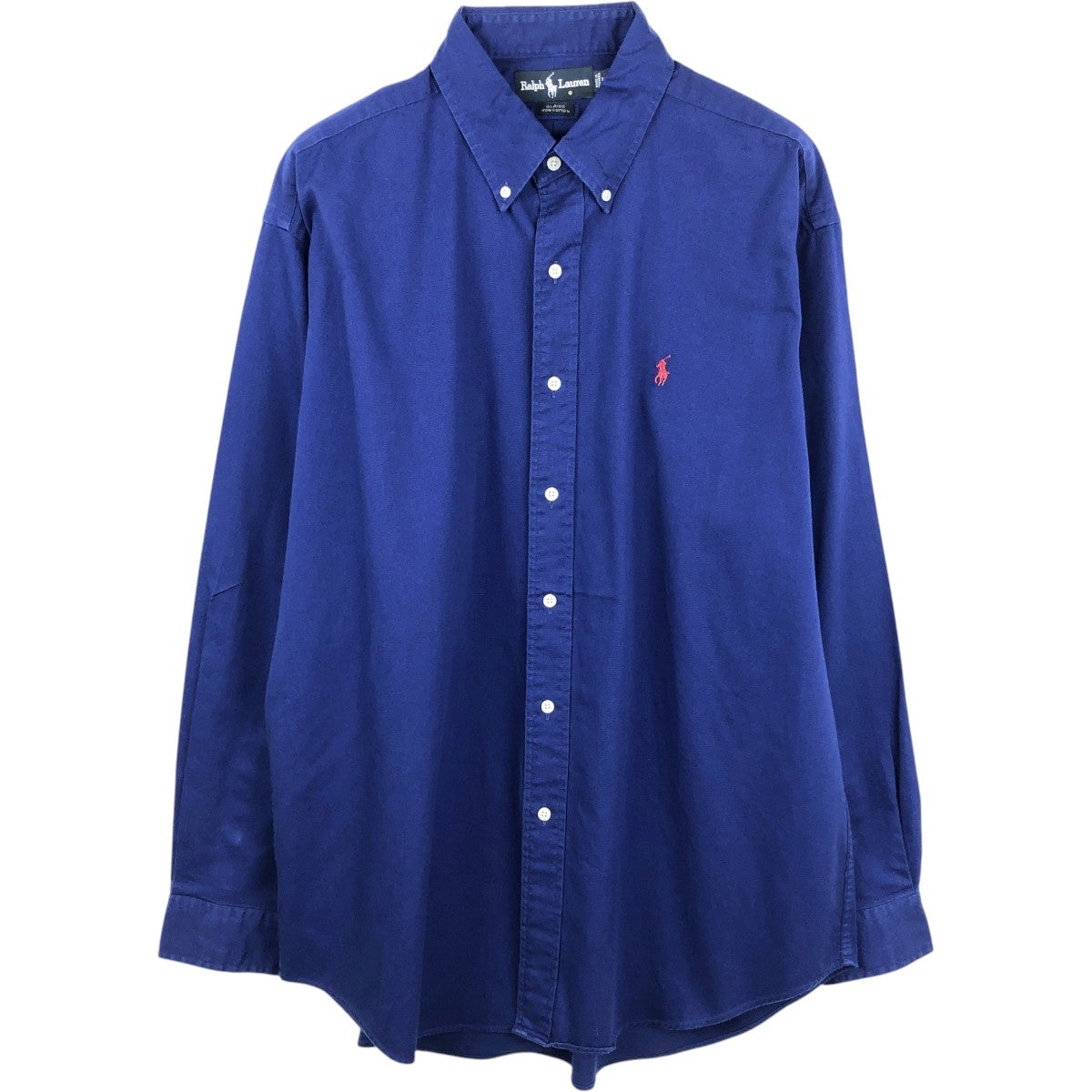 古着 ラルフローレン Ralph Lauren BLAIRE 長袖 ボタンダウンシャツ