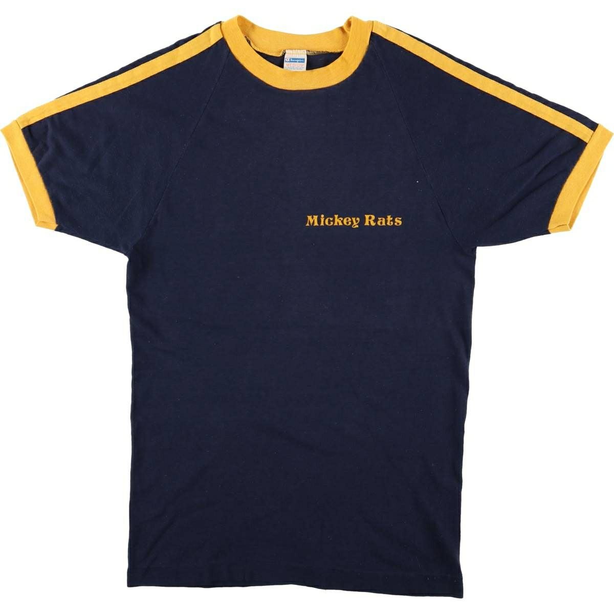 古着 70年代 チャンピオン Champion バータグ Vネック カレッジ