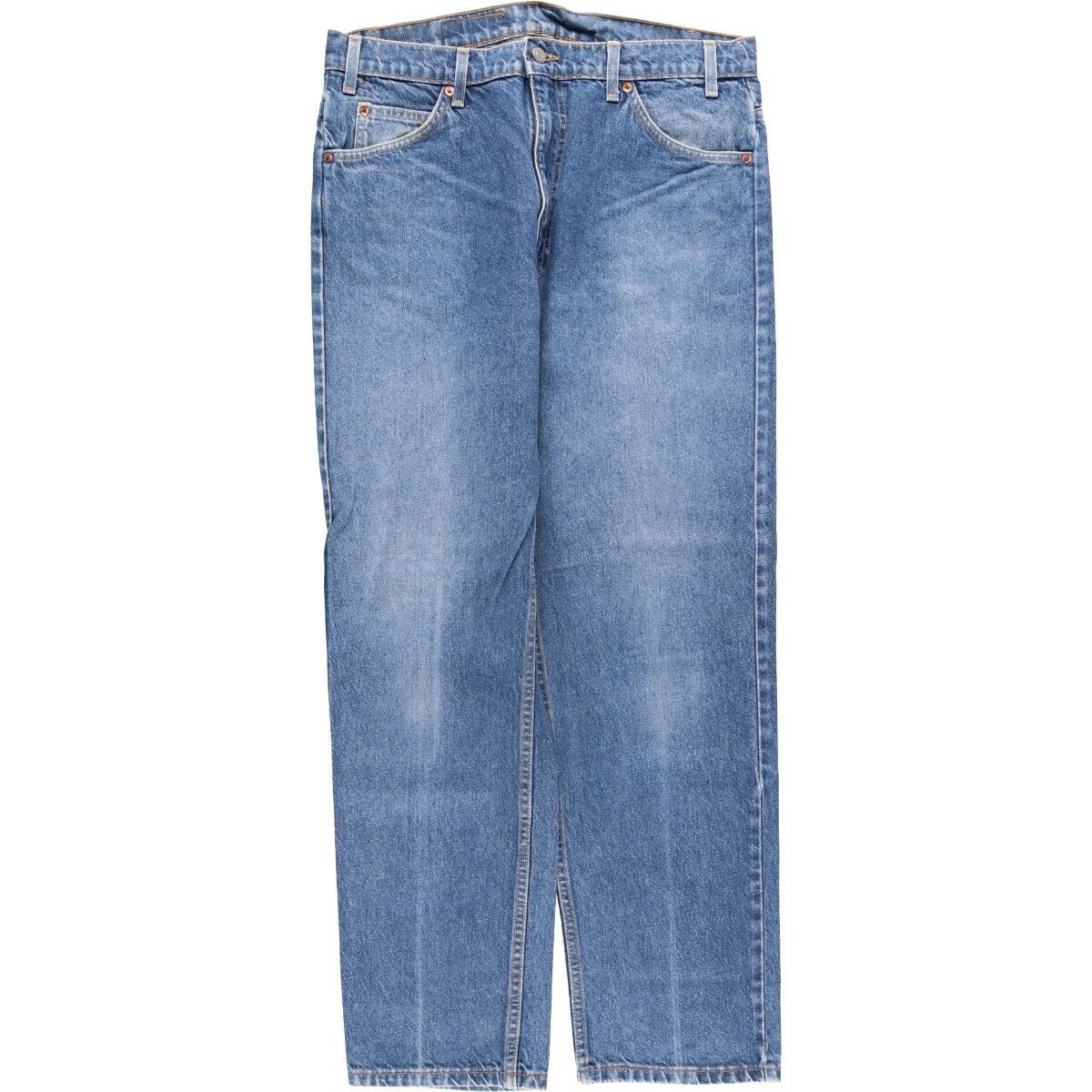 古着 90年代 リーバイス Levis 505 REGULAR FIT STRAIGHT LEG オレンジ