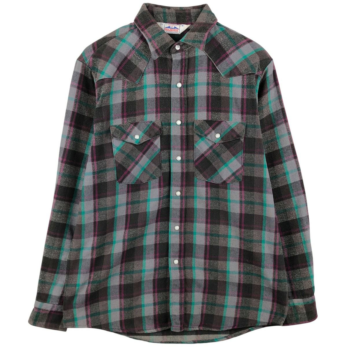 古着 90年代 グラミチ GRAMICCI 長袖 ライトネルチェックシャツ USA製