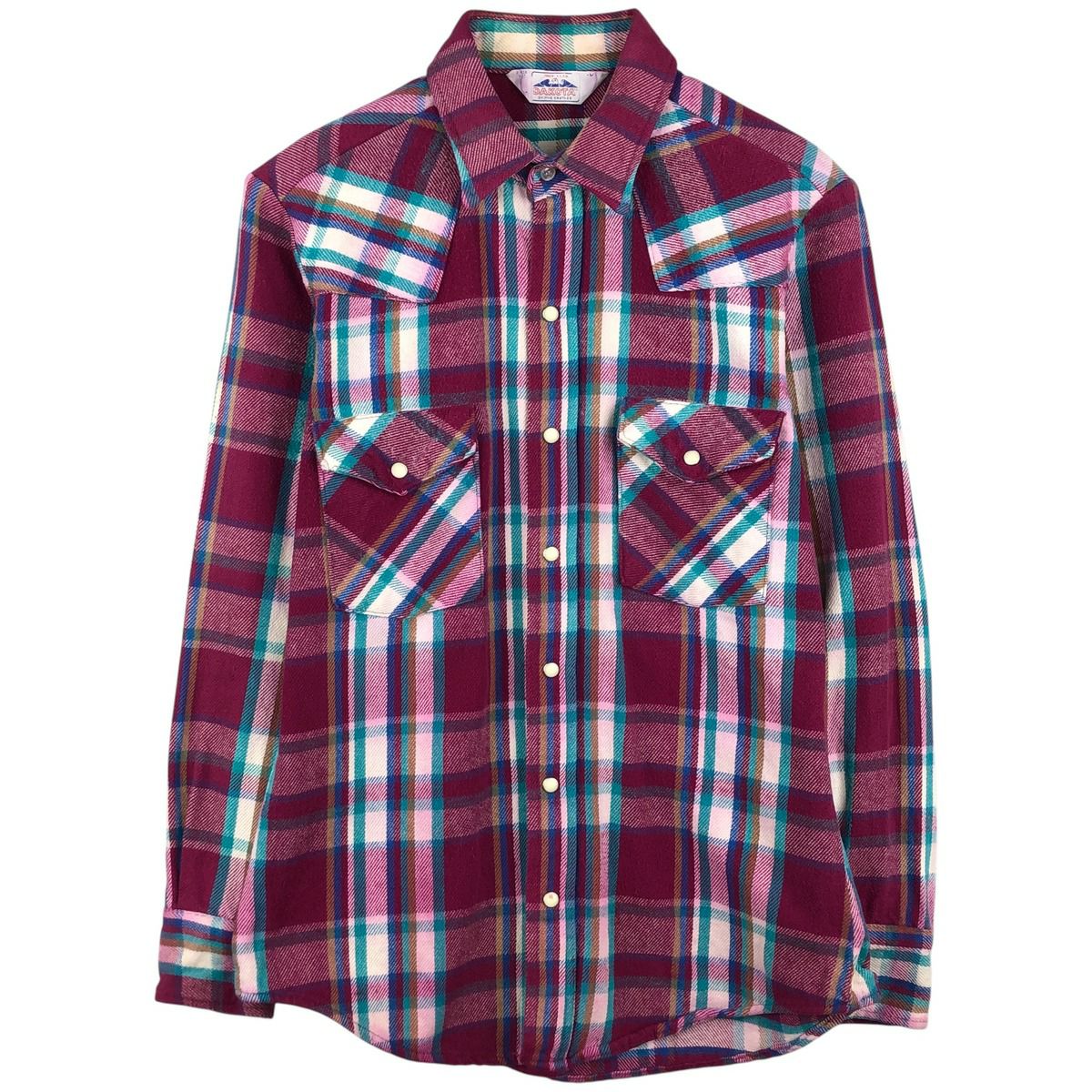 古着 ～80年代 フィルソン FILSON 長袖 ヘビーネルチェックシャツ USA