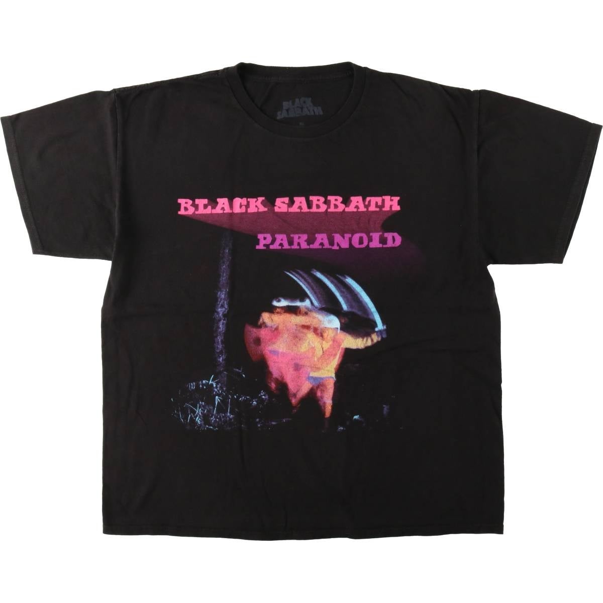 古着 BLACK SABBATH ブラックサバス バンドTシャツ バンT メンズL相当