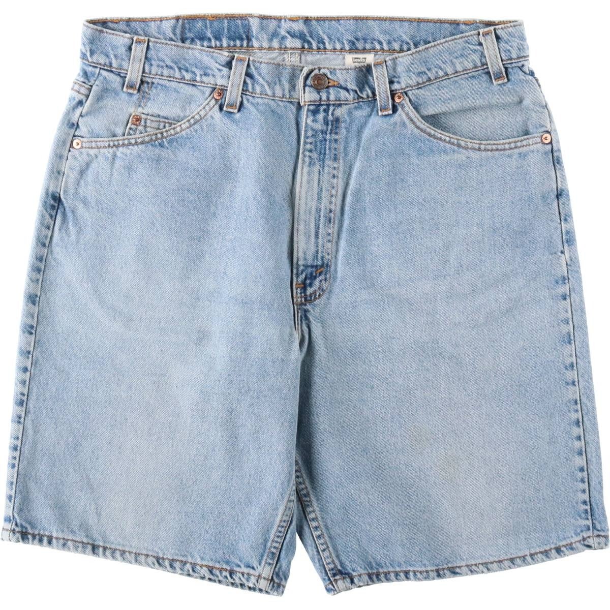 古着 90年代 リーバイス Levi's 550 RELAXED FIT デニムショーツ ショートパンツ USA製 メンズw37相当 ヴィンテージ/eaa661880 古着 90年代 リーバイス Levis 550 RELAXED FIT デニムショーツ