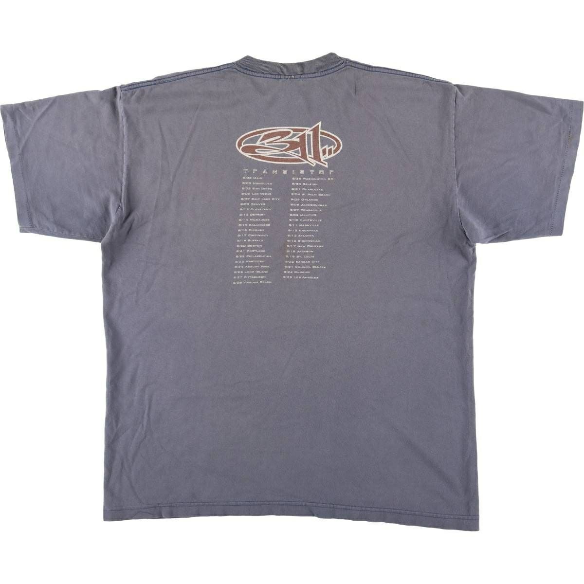 古着 JAM 311 バンドTシャツ バンT USA製 メンズXL相当 /evb030116