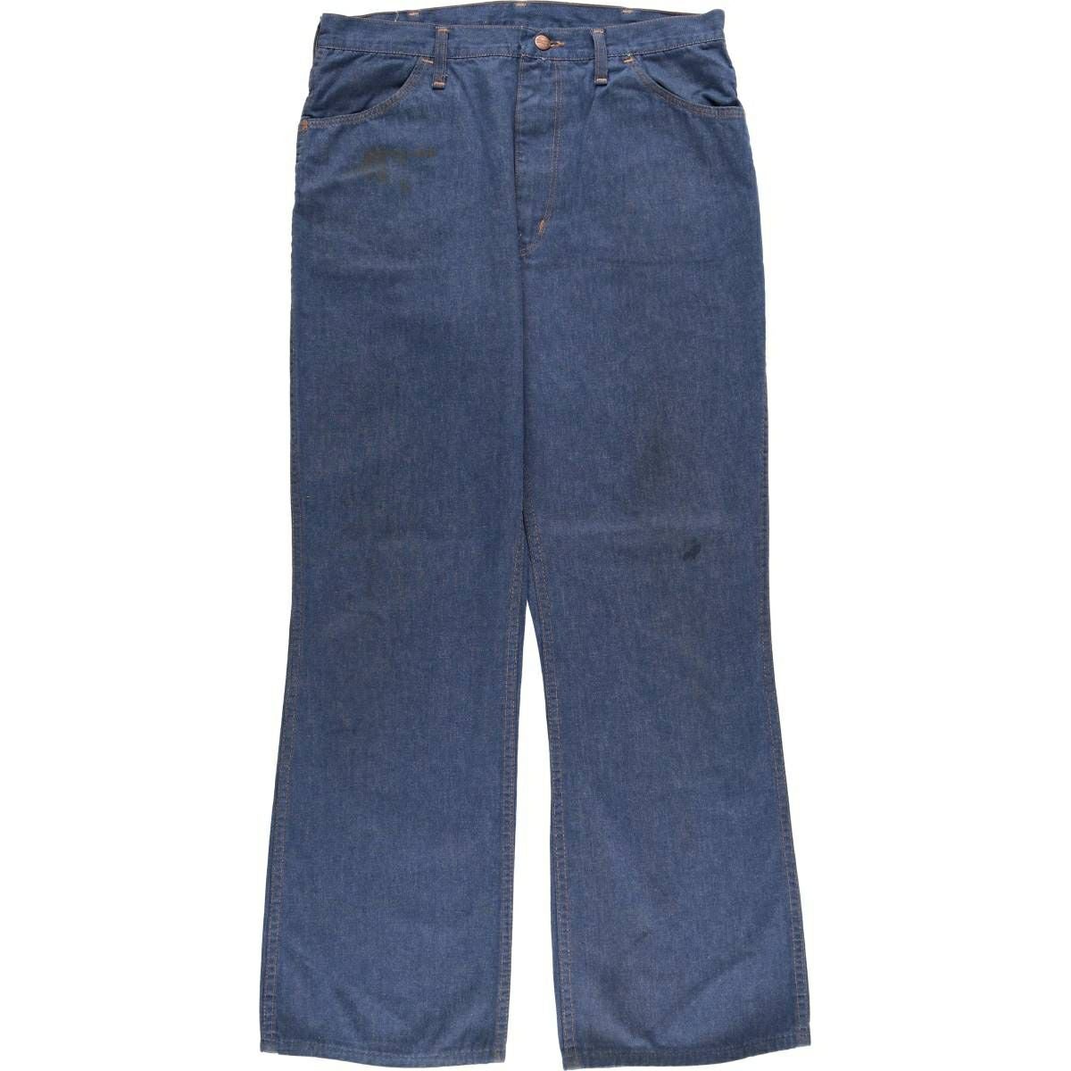 古着 70年代 ラングラー Wrangler ストレートデニムパンツ メンズw30