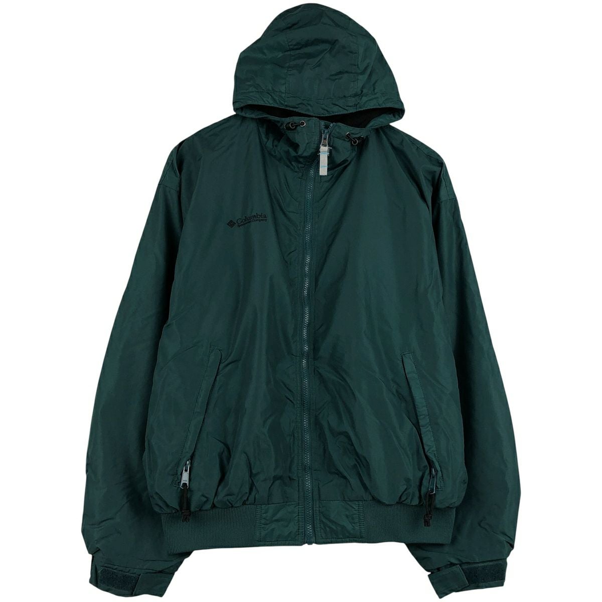 古着 90～00年代 コロンビア Columbia ハーフジップ ナイロンパーカー