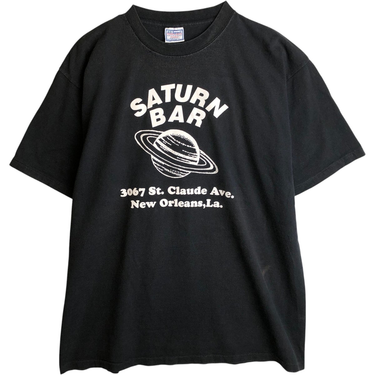 古着 90年代 All Sport 星条旗柄 プリントTシャツ USA製 メンズXL相当