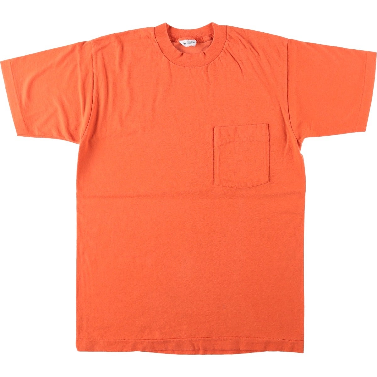 古着 80年代 5050 無地ポケットTシャツ USA製 メンズXL相当