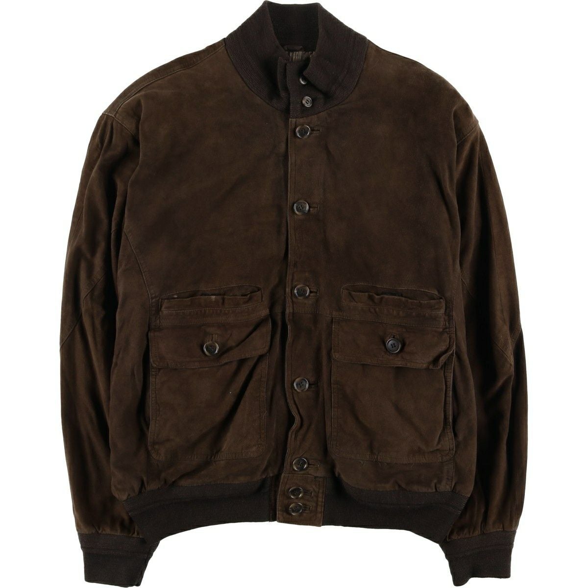 古着 80年代 SHARON FURS バルスタージャケット スエードレザー