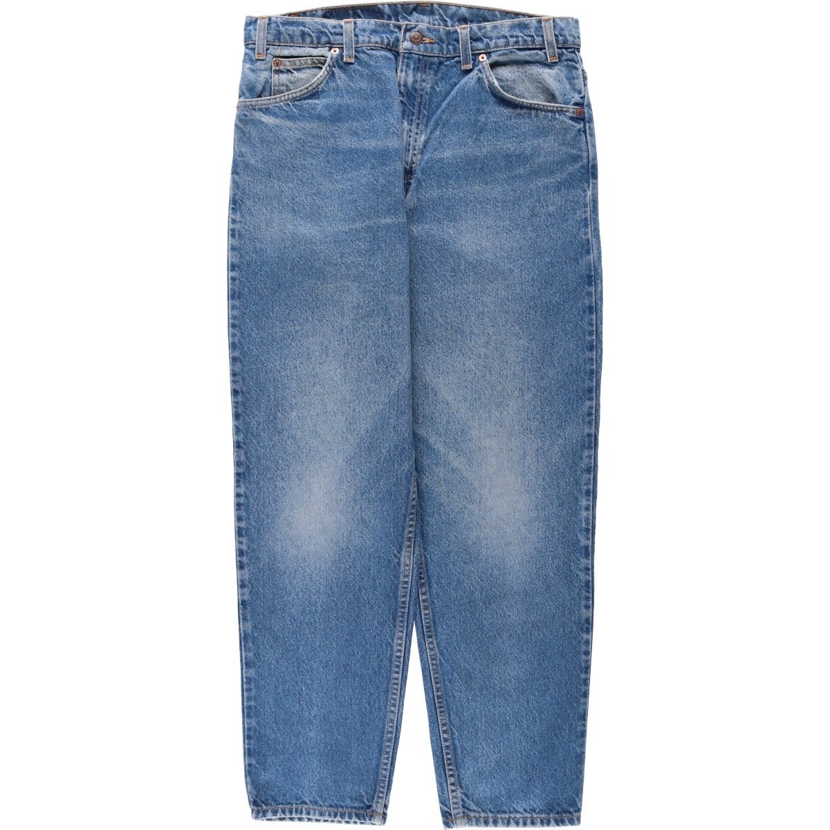 古着 90年代 リーバイス Levis 550 RELAXED FIT TAPERED LEG オレンジ