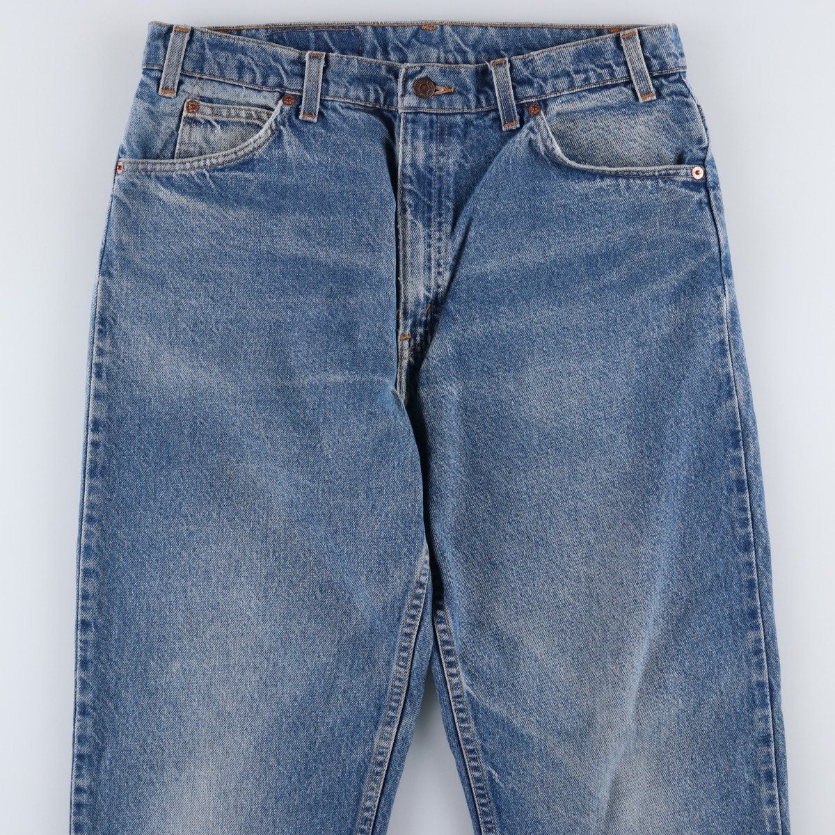 古着 90年代 リーバイス Levis 550 RELAXED FIT TAPERED LEG オレンジ