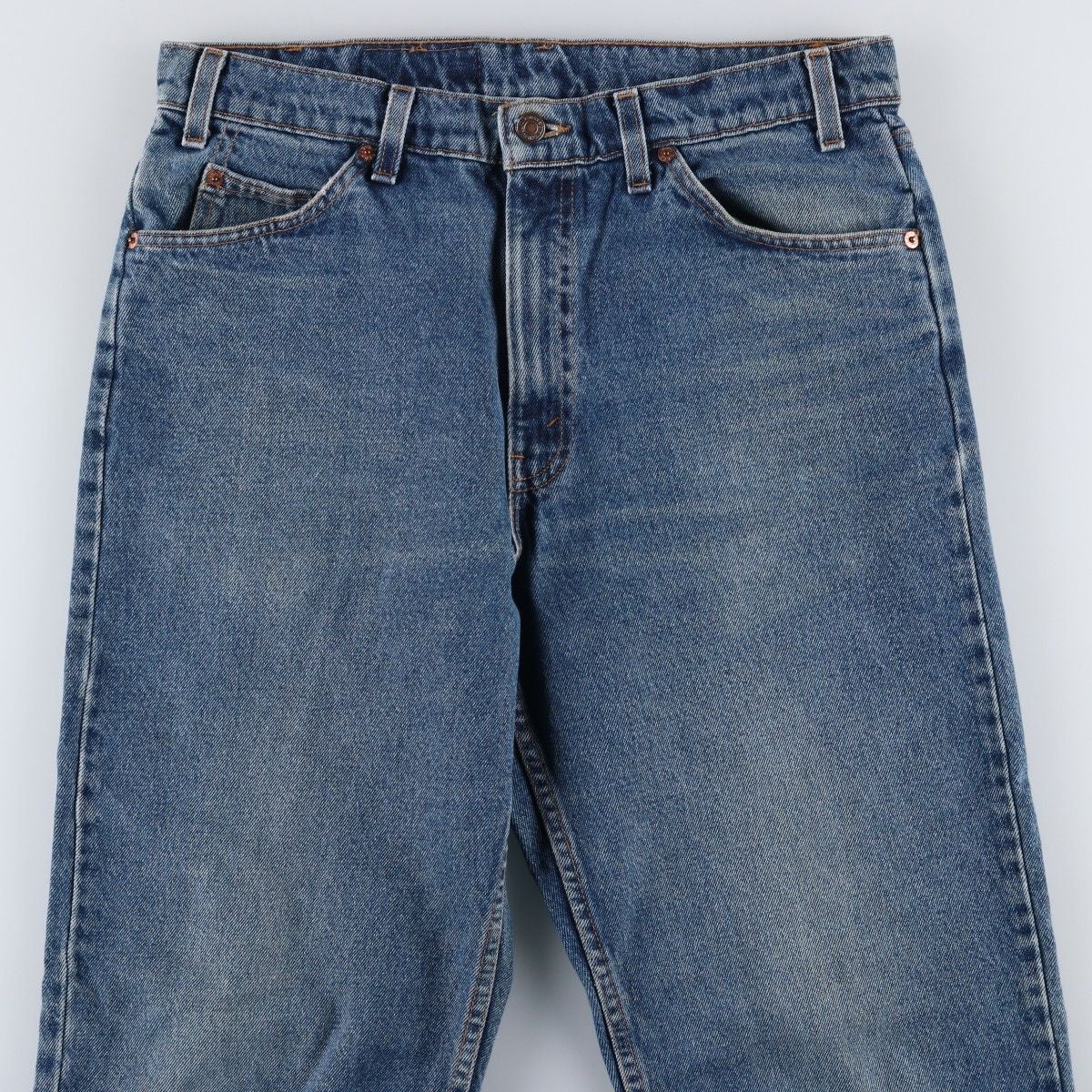 古着 90年代 リーバイス Levi's 550 RELAXED FIT オレンジタブ テーパードデニムパンツ USA製 メンズw33相当 ヴィンテージ/eaa663181 古着 90年代 リーバイス Levis 550 RELAXED FIT オレンジタブ