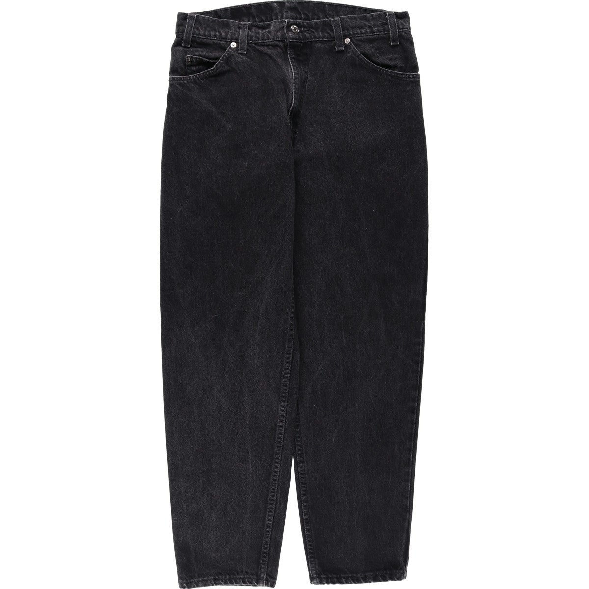 古着 リーバイス Levis 550 オレンジタブ ブラックデニム テーパード