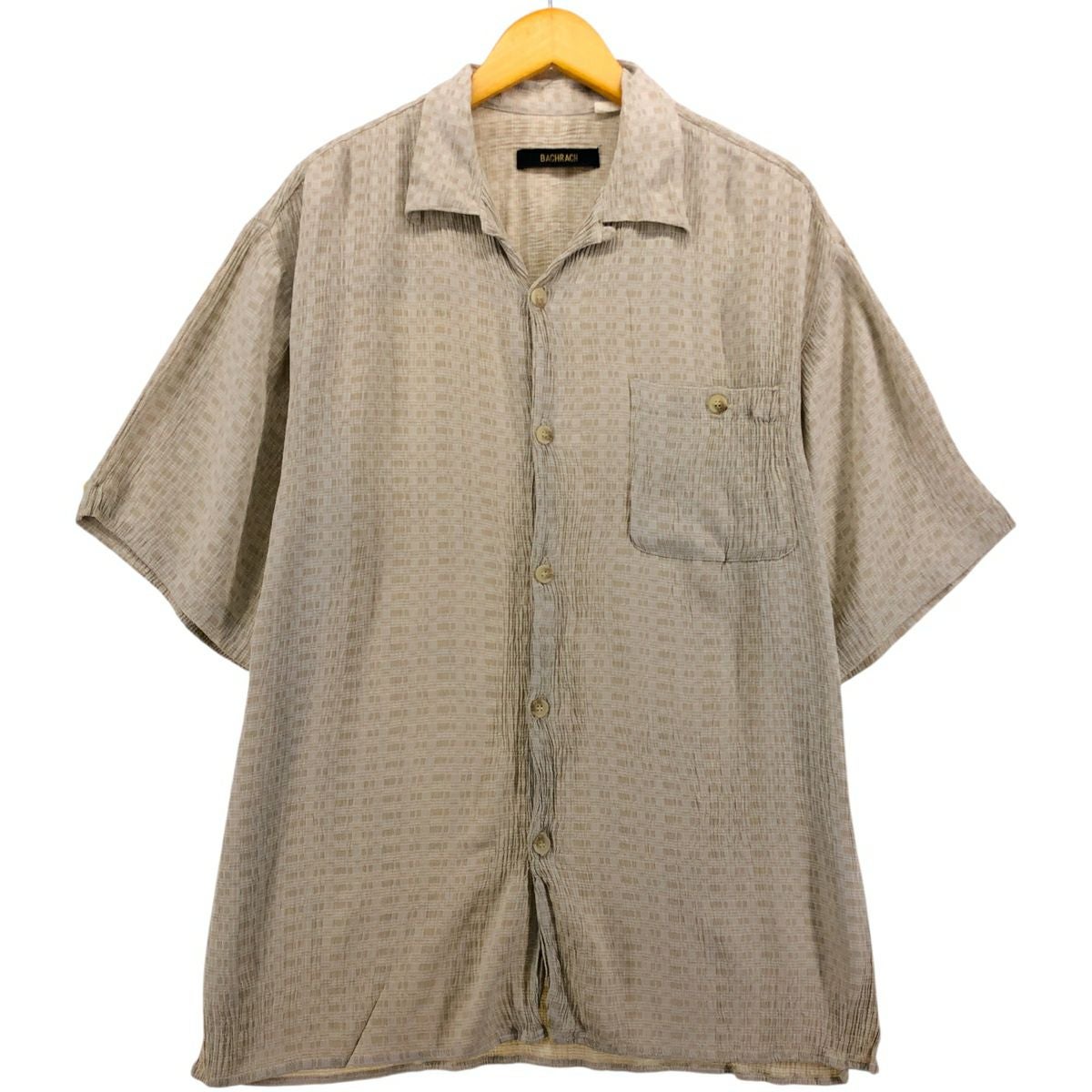 古着 70年代 ナットナスト NAT NAST ワイドカラー ボウリングシャツ