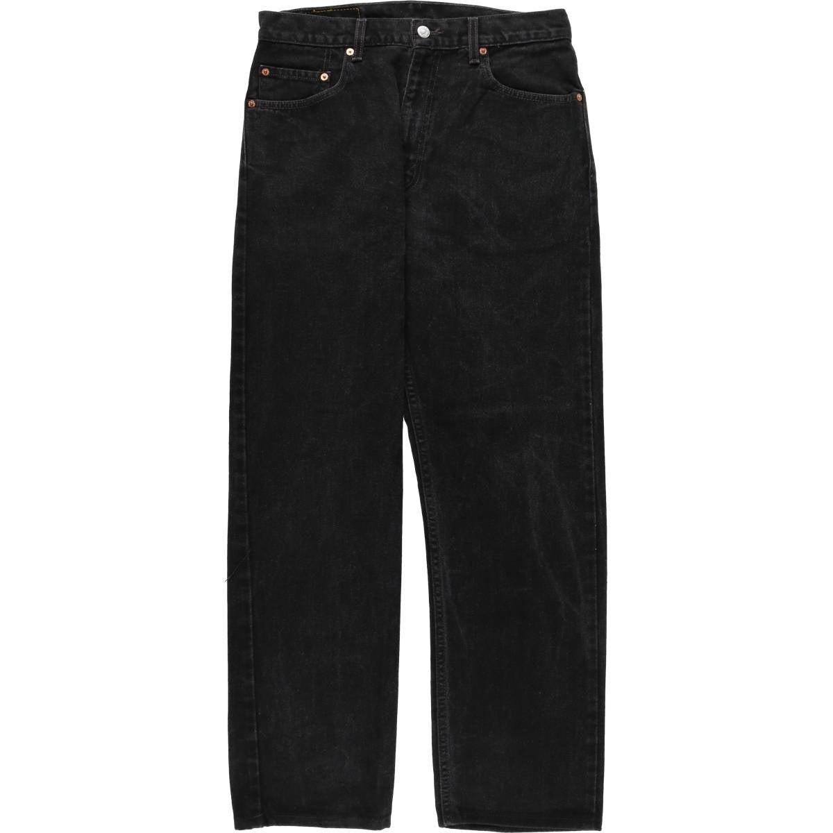 古着 00年代 リーバイス Levis 505 REGULAR FIT STRAIGHT LEG ブラック