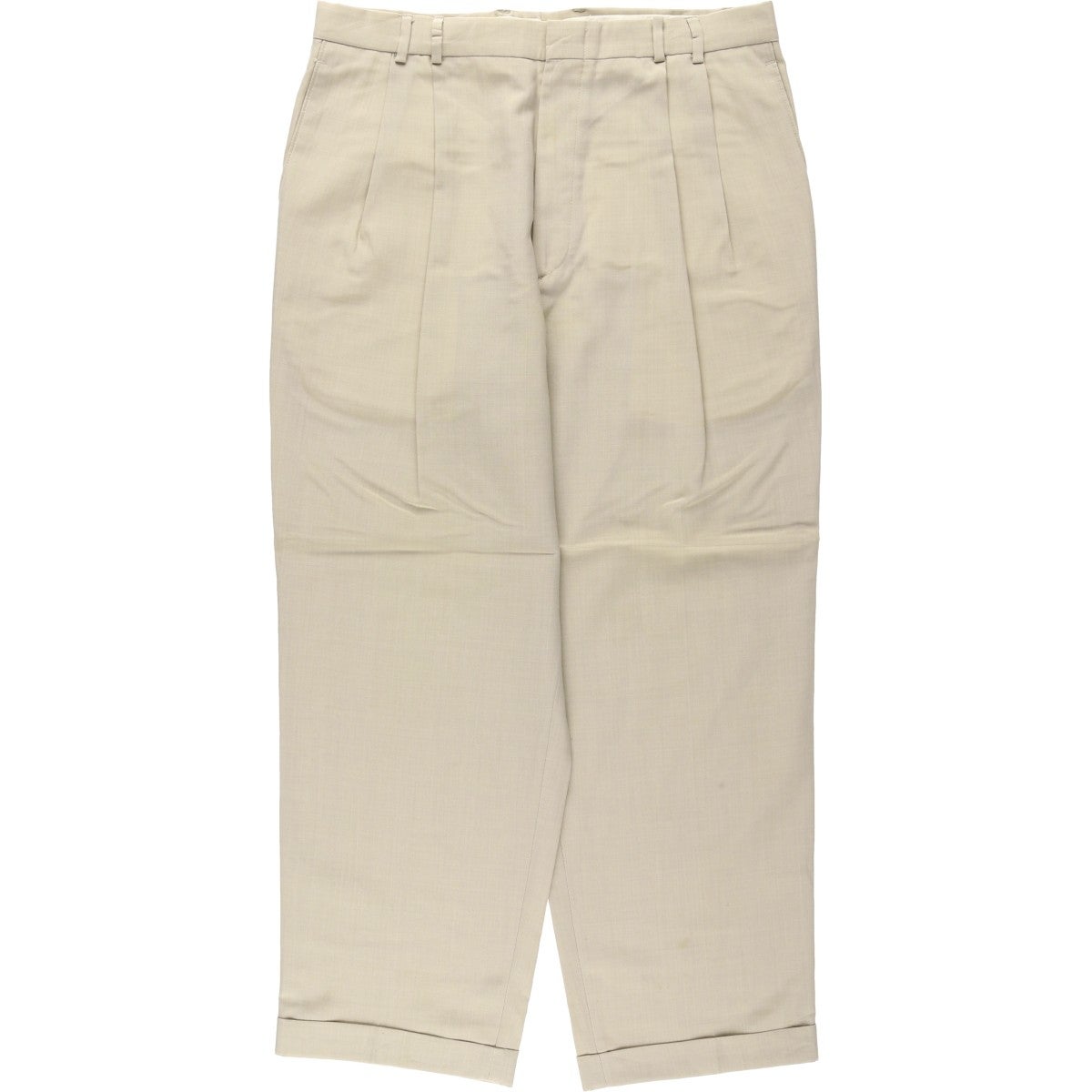 古着 90年代 ドッカーズ DOCKERS RECODE ツータック リネン×コットン