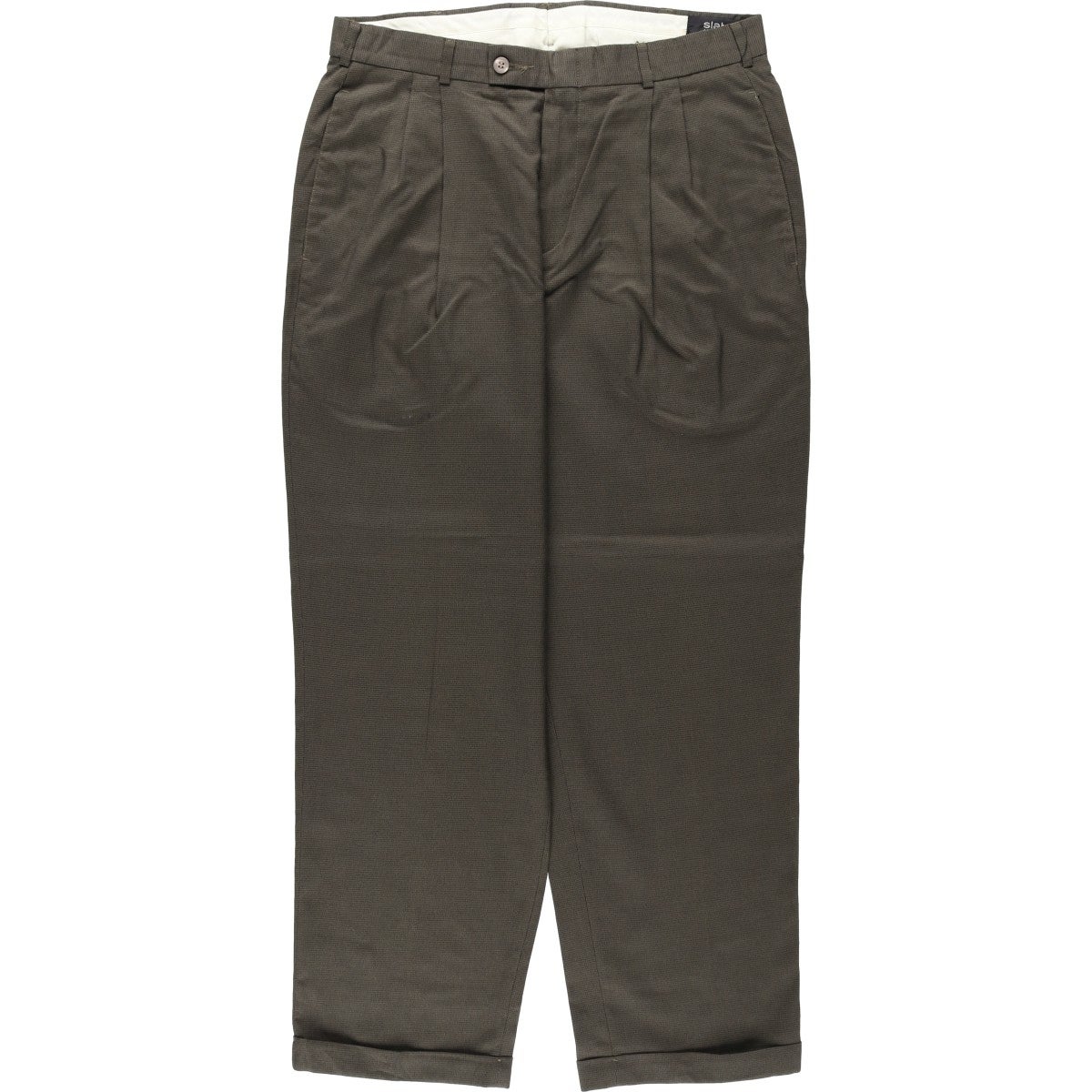 古着 ドッカーズ DOCKERS slates ツータック スラックスパンツ メンズ