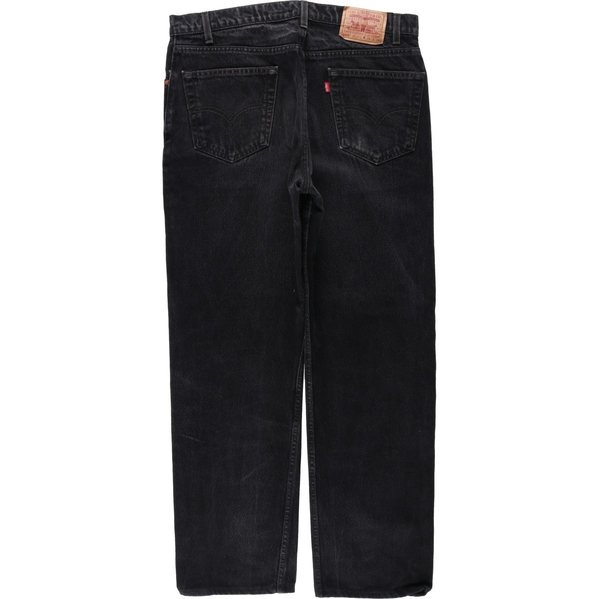 リーバイス550 Levis W36 ブラックデニム 古着 ボトム 20337 古着 90年代 リーバイス Levis 505-0260 REGULAR FIT STRAIGHT LEG