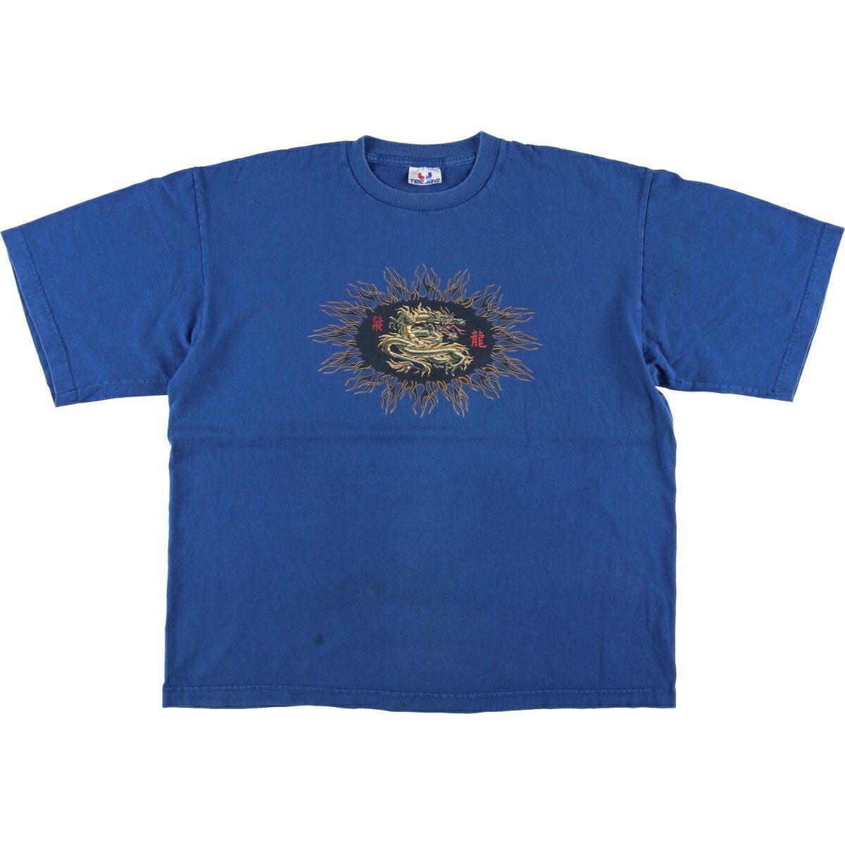 古着 90年代 花柄 ひまわり柄 プリントTシャツ USA製 レディースXXL相当 ヴィンテージ /eaa566003 90s USA製 ひまわり アート イラスト プリント Tシャツ メンズ XL 古着