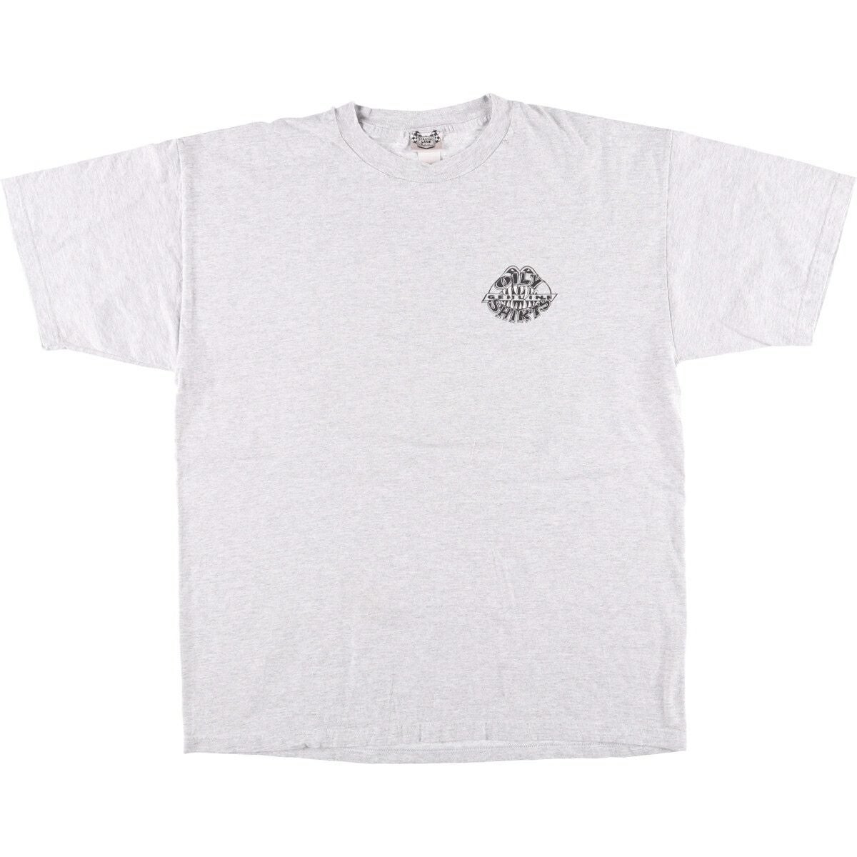 古着 90年代 ピューリタン PURITAN Vネック ボーダーTシャツ メンズXL