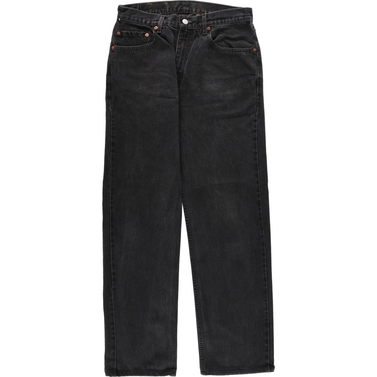 古着 90年代 リーバイス Levi's 505 REGULAR FIT STRAIGHT LEG ブラックデニム テーパードデニムパンツ メンズw34相当 ヴィンテージ /eaa577492 古着 90年代 リーバイス Levis 505 REGULAR FIT STRAIGHT LEG ブラック