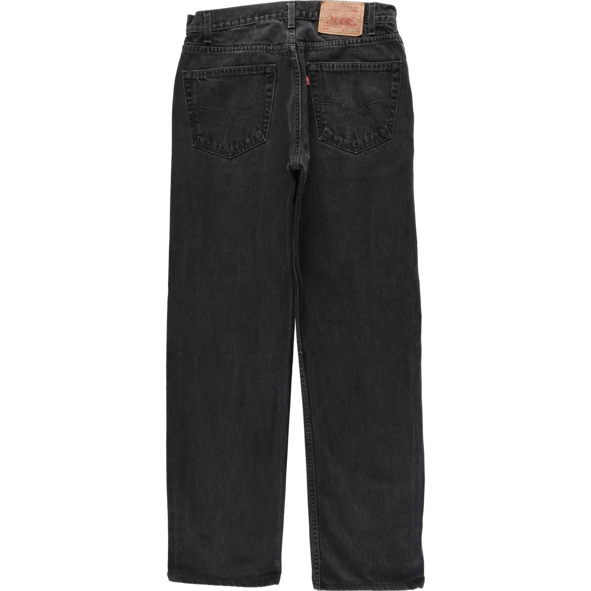 古着 90年代 リーバイス Levis 505 REGULAR FIT STRAIGHT LEG ブラック