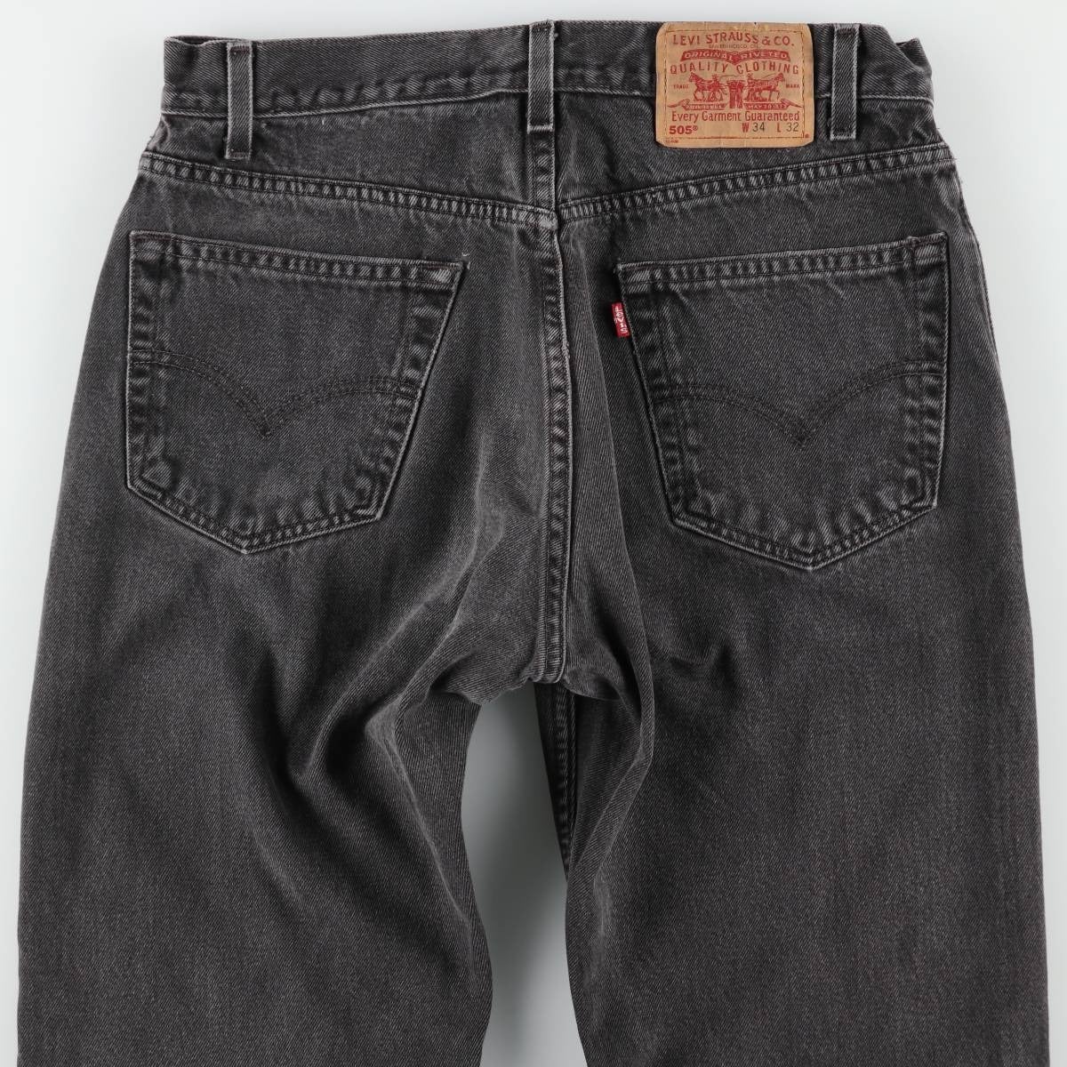 古着 90年代 リーバイス Levis 505 REGULAR FIT STRAIGHT LEG ブラック
