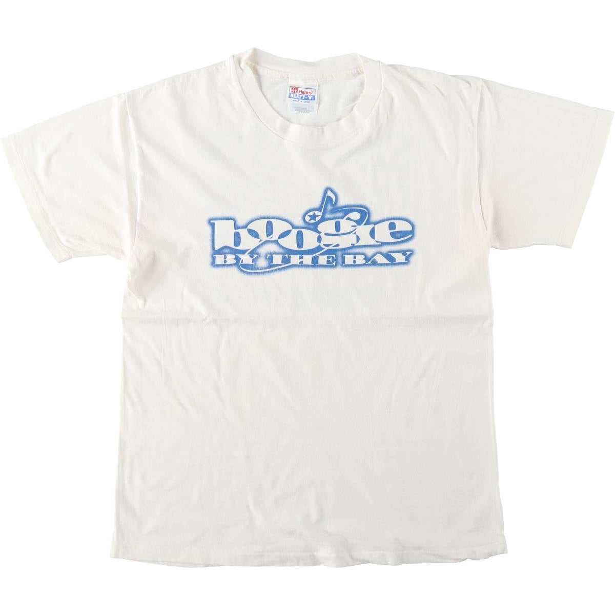 古着 90～00年代 ヘインズ Hanes BEEFY-T プリントTシャツ メンズM相当