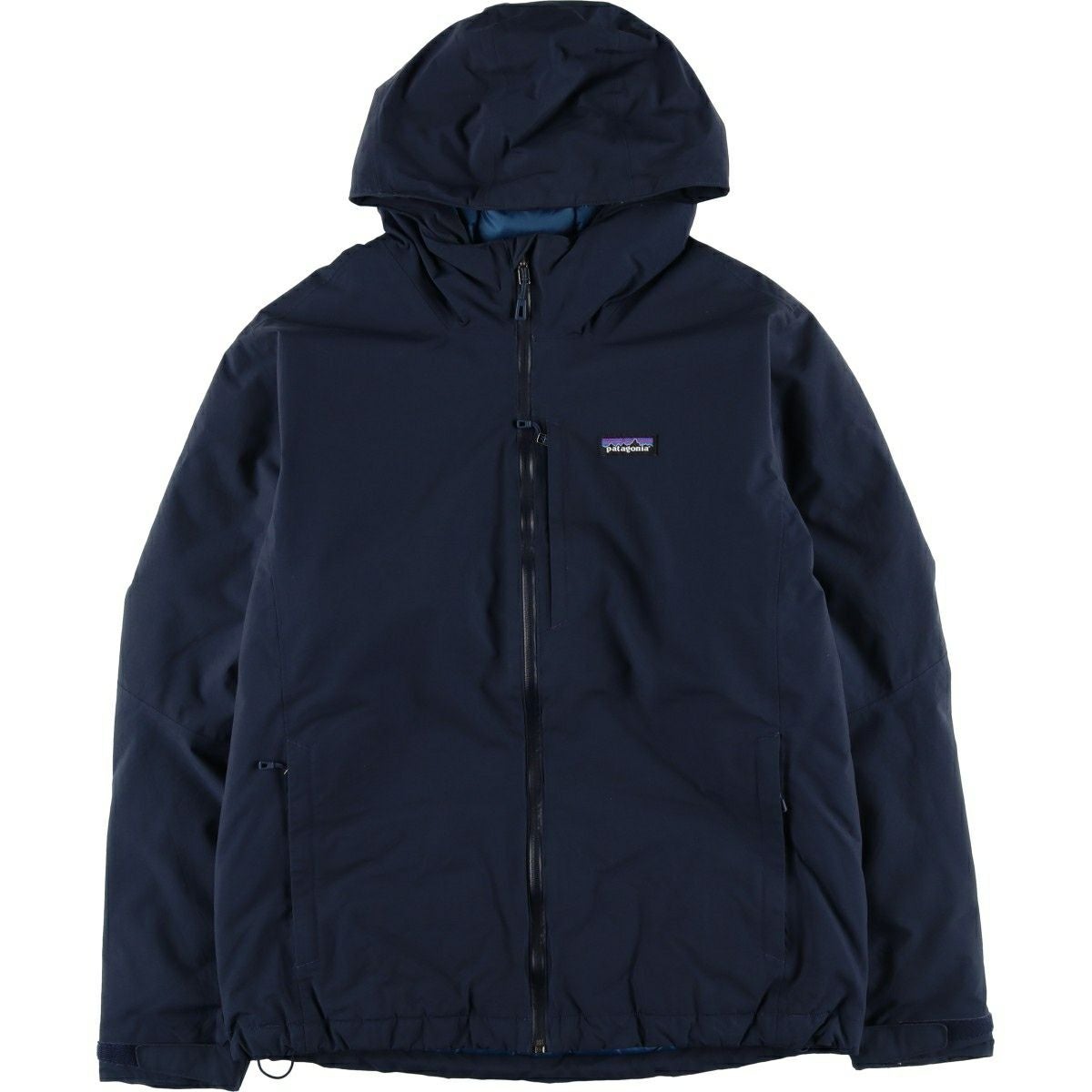 patagonia ラインドキャンバスフーディー ネイビー M 古着 パタゴニア Patagonia ラインドキャンバスフーディ 27162FA13