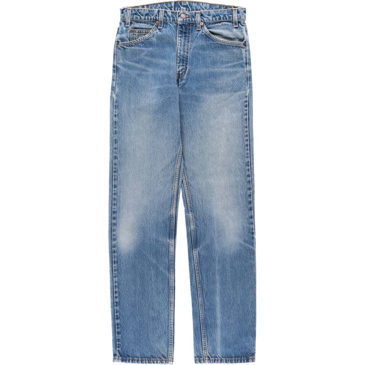 古着 90年代 リーバイス Levis 505 REGULAR FIT STRAIGHT LEG オレンジ